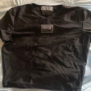 Versace jeans couture crop top